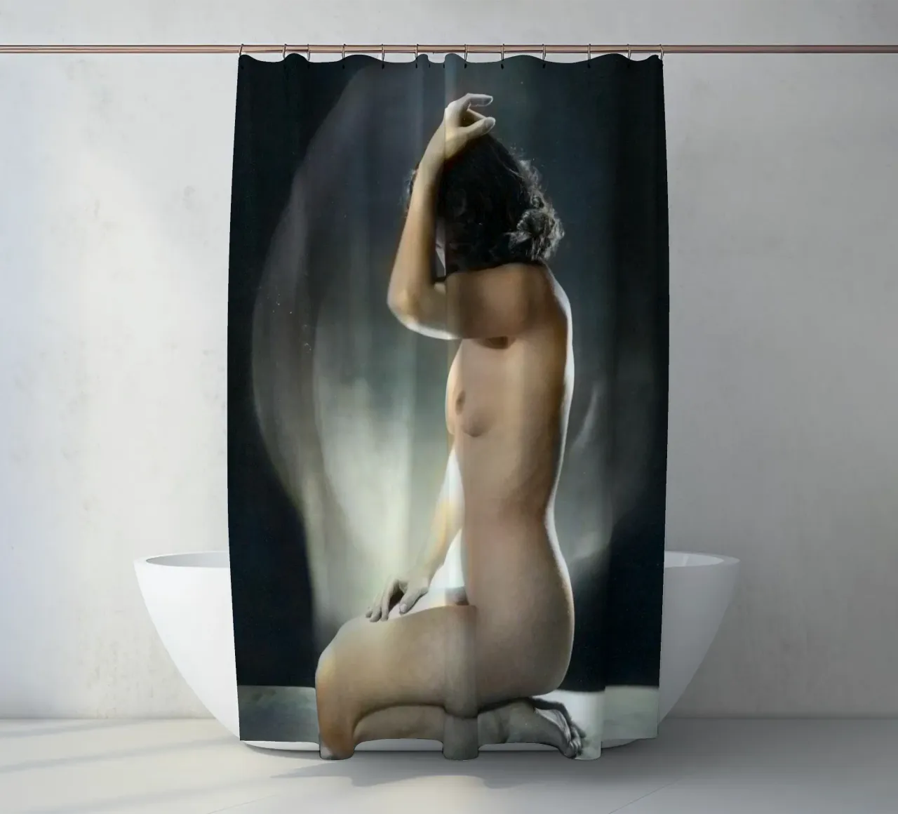 Lumière douce, rêve étrange | Press Play Art Print Photography rideau de douche de Press Play Art Prints
