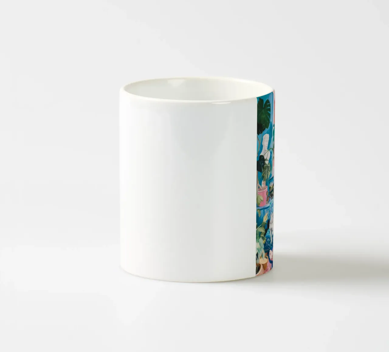 Sogno di riposo verdeggiante tazza in ceramica da Infinite Chroma
