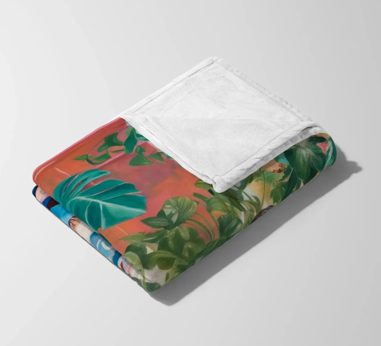 Sogno di riposo verdeggiante coperta in pile da Infinite Chroma