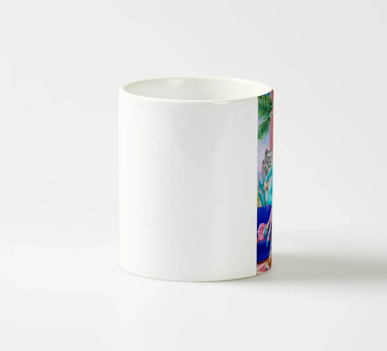 Jungle Menagerie Reverie tazza in ceramica da Infinite Chroma