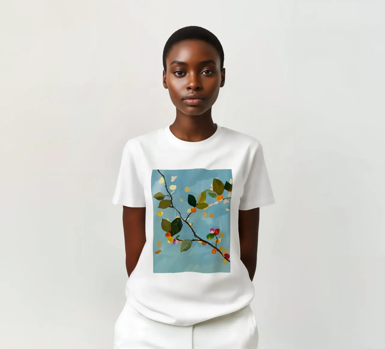Ramo di frutta a ciliegia I t-shirt da ThingDesign