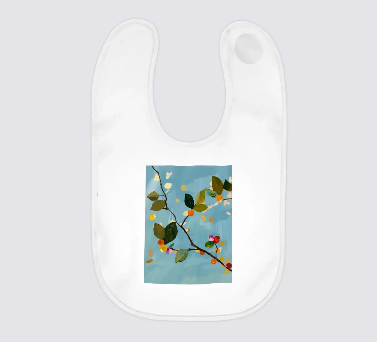 Ramo di frutta a ciliegia I bavaglino da ThingDesign