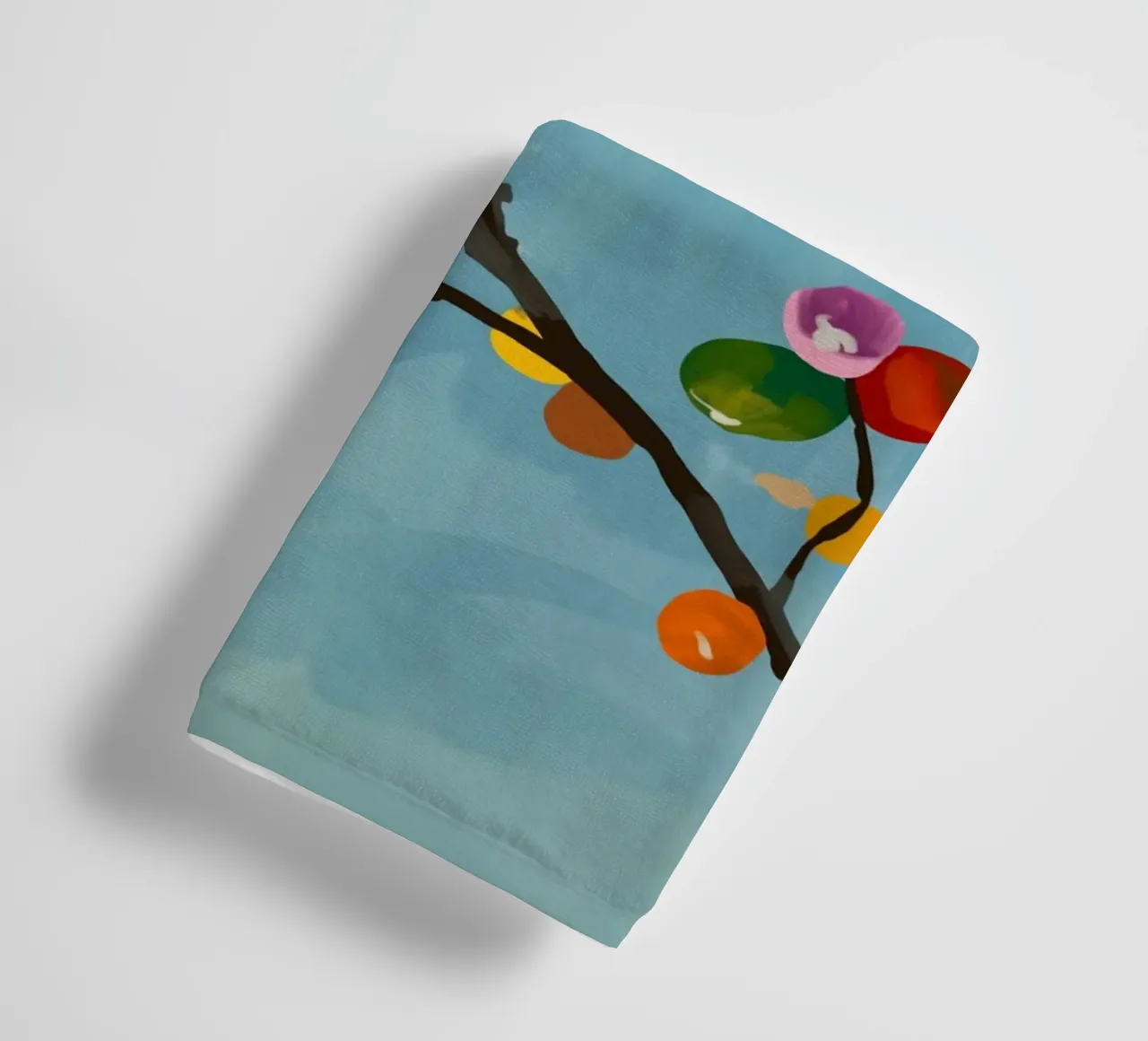 Ramo di frutta a ciliegia I asciugamano da bagno da ThingDesign