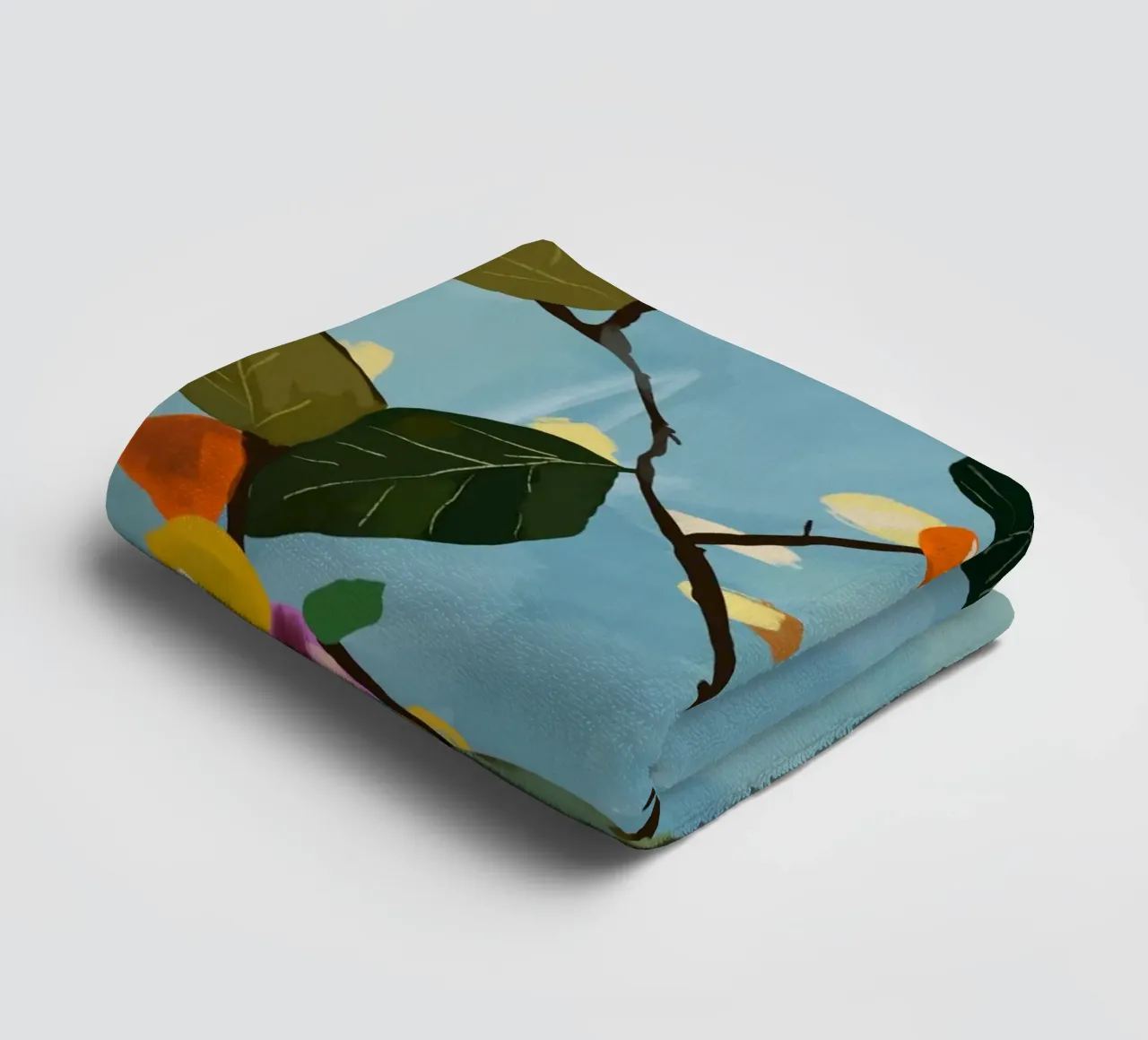 Ramo di frutta a ciliegia I asciugamano da bagno da ThingDesign