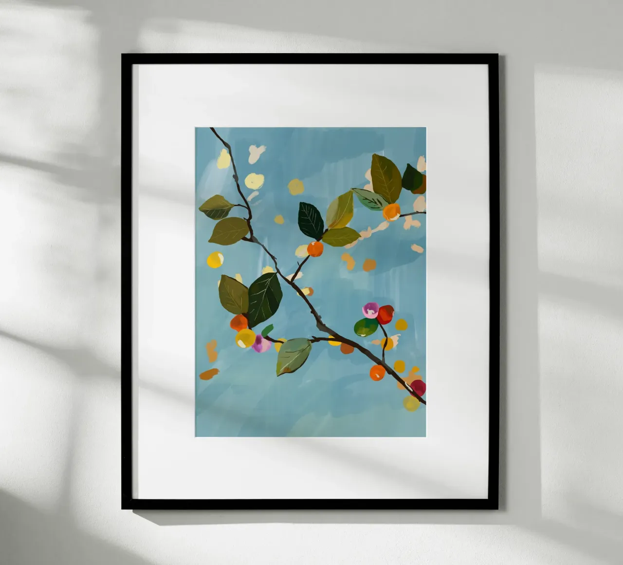 Ramo di frutta a ciliegia I poster da ThingDesign