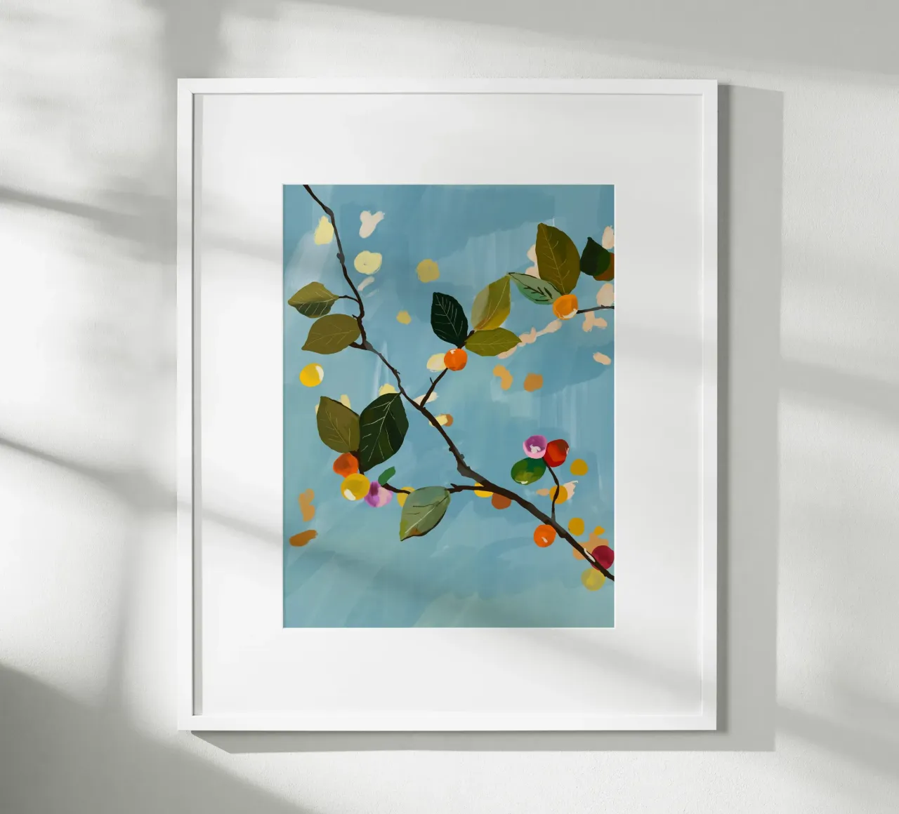 Ramo di frutta a ciliegia I poster da ThingDesign