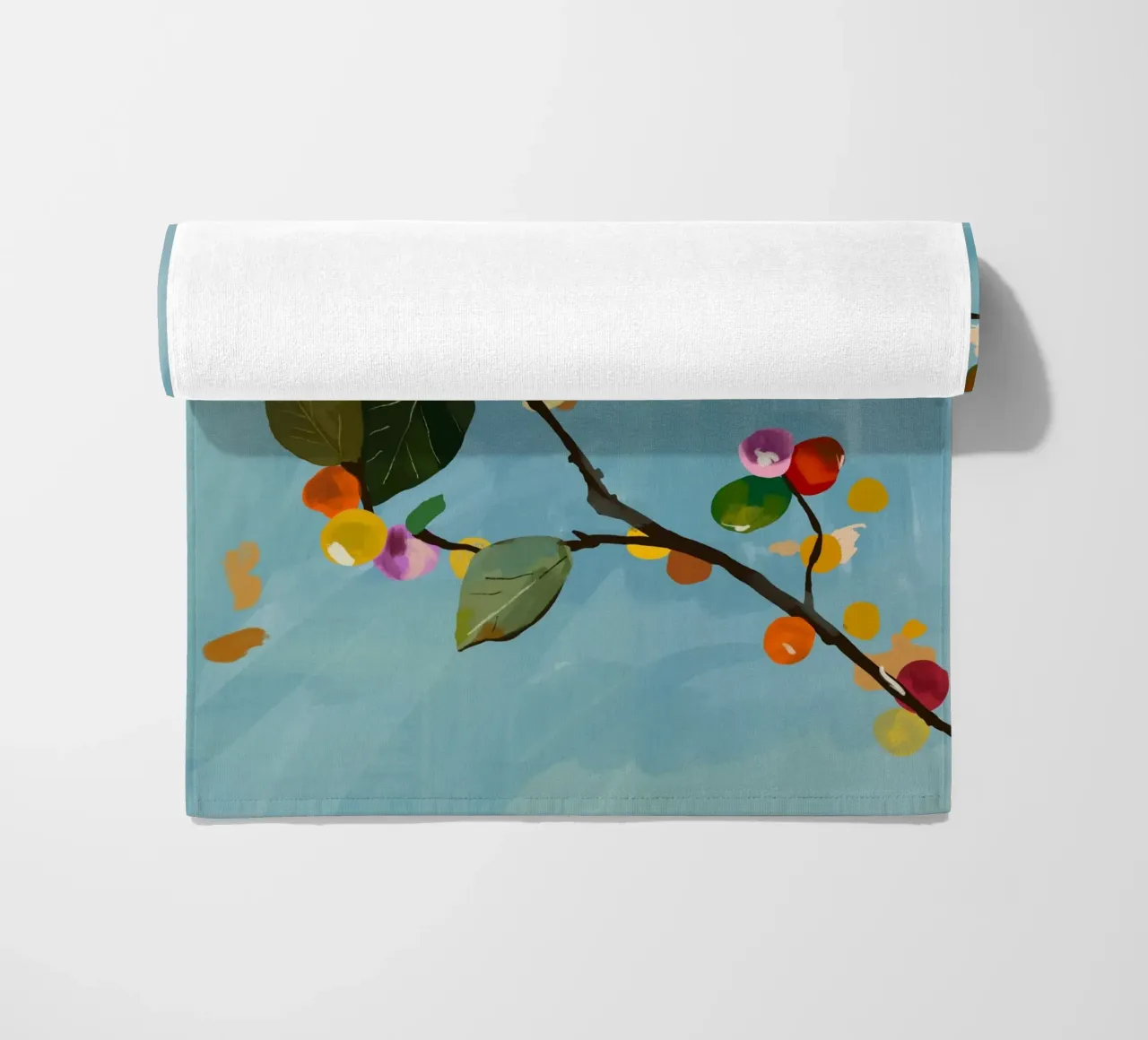 Ramo di frutta a ciliegia I telo mare da ThingDesign