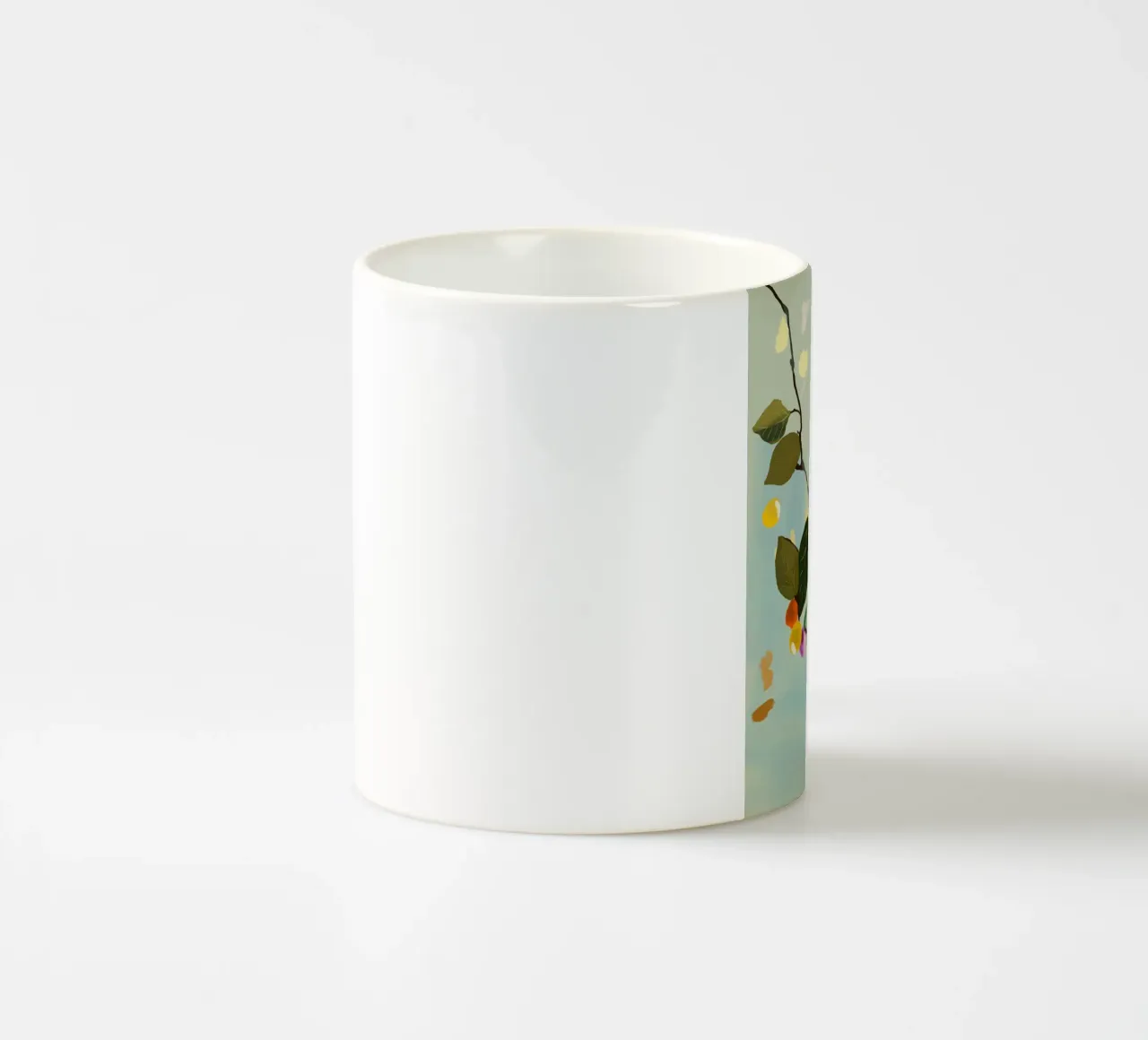 Ramo di frutta a ciliegia II tazza in ceramica da ThingDesign