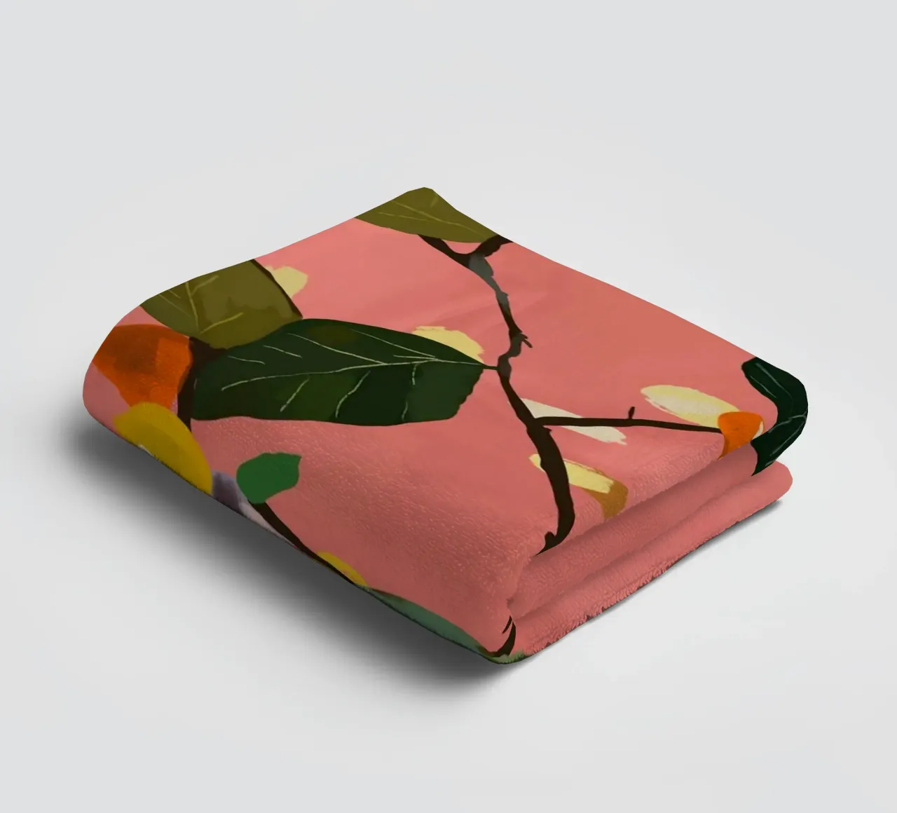 Ramo di frutta a ciliegia III asciugamano da bagno da ThingDesign