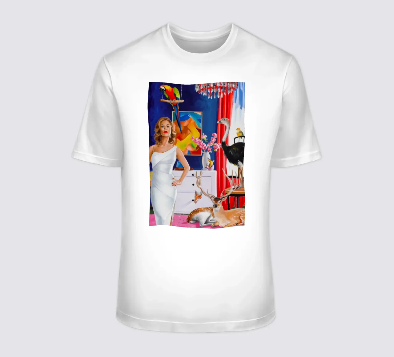 Fiore di Poise in Alabastro t-shirt da Infinite Chroma