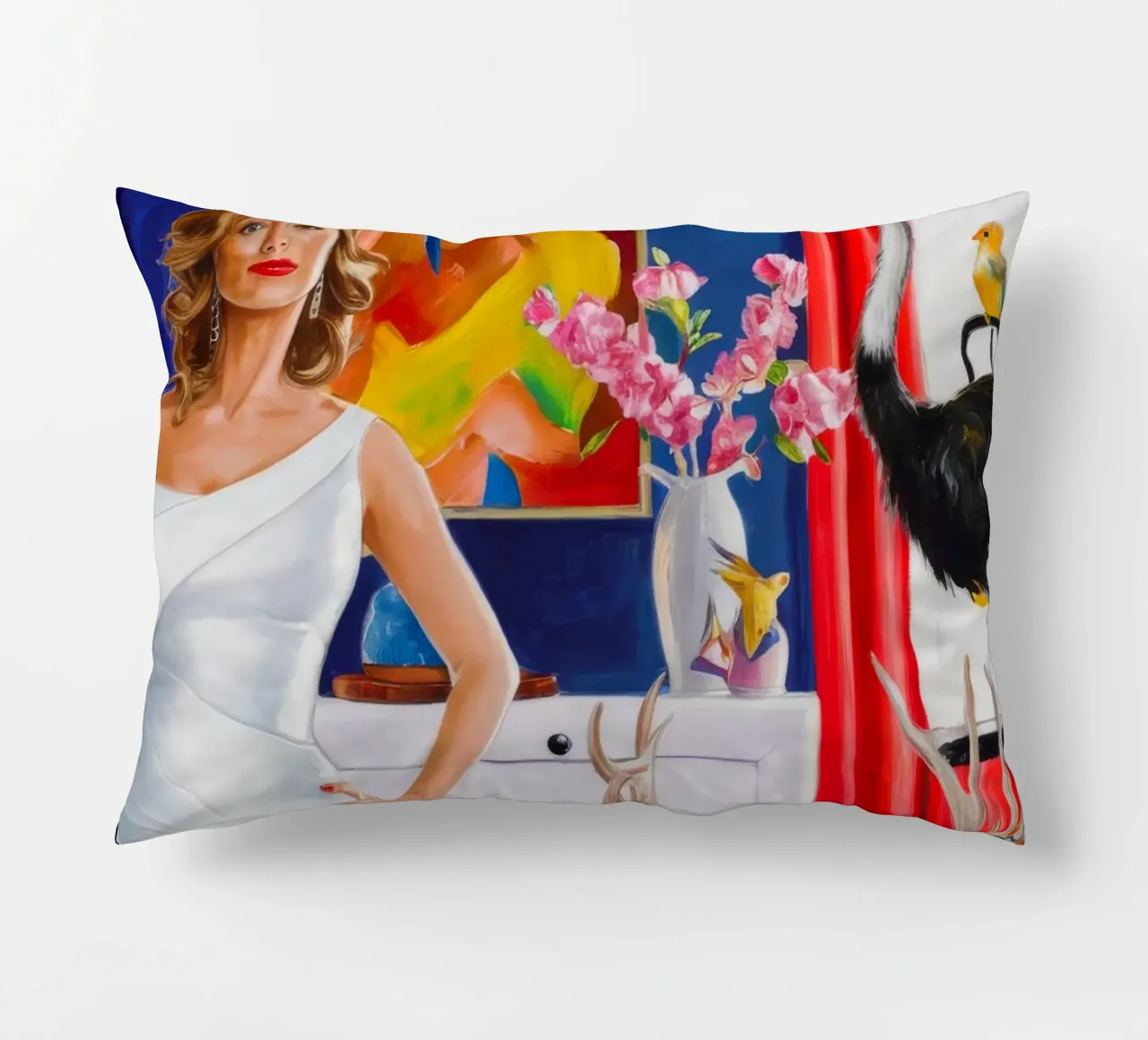 Fiore di Poise in Alabastro cuscino da Infinite Chroma