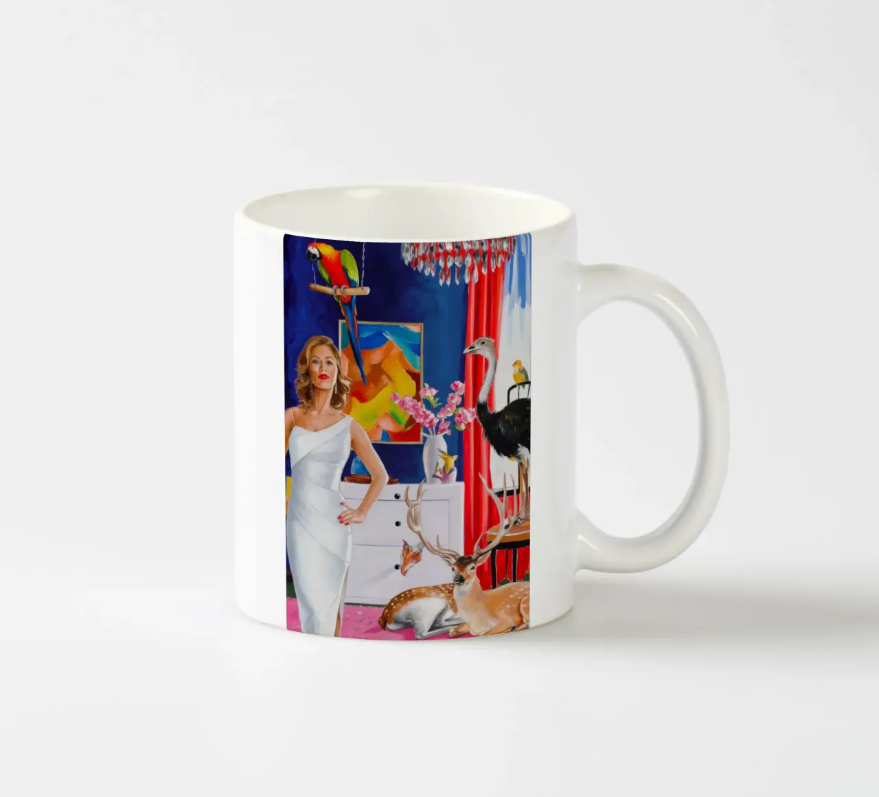 Fiore di Poise in Alabastro tazza in ceramica da Infinite Chroma