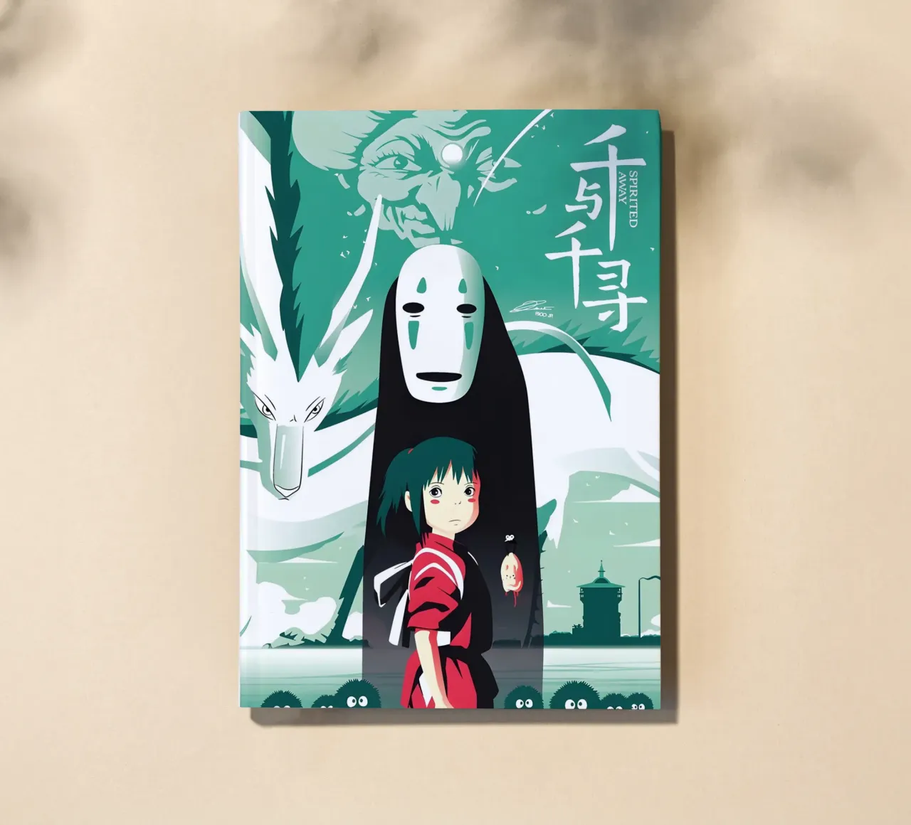 Japanese Anime 2001 Spireted notebook by OTAKUDESU