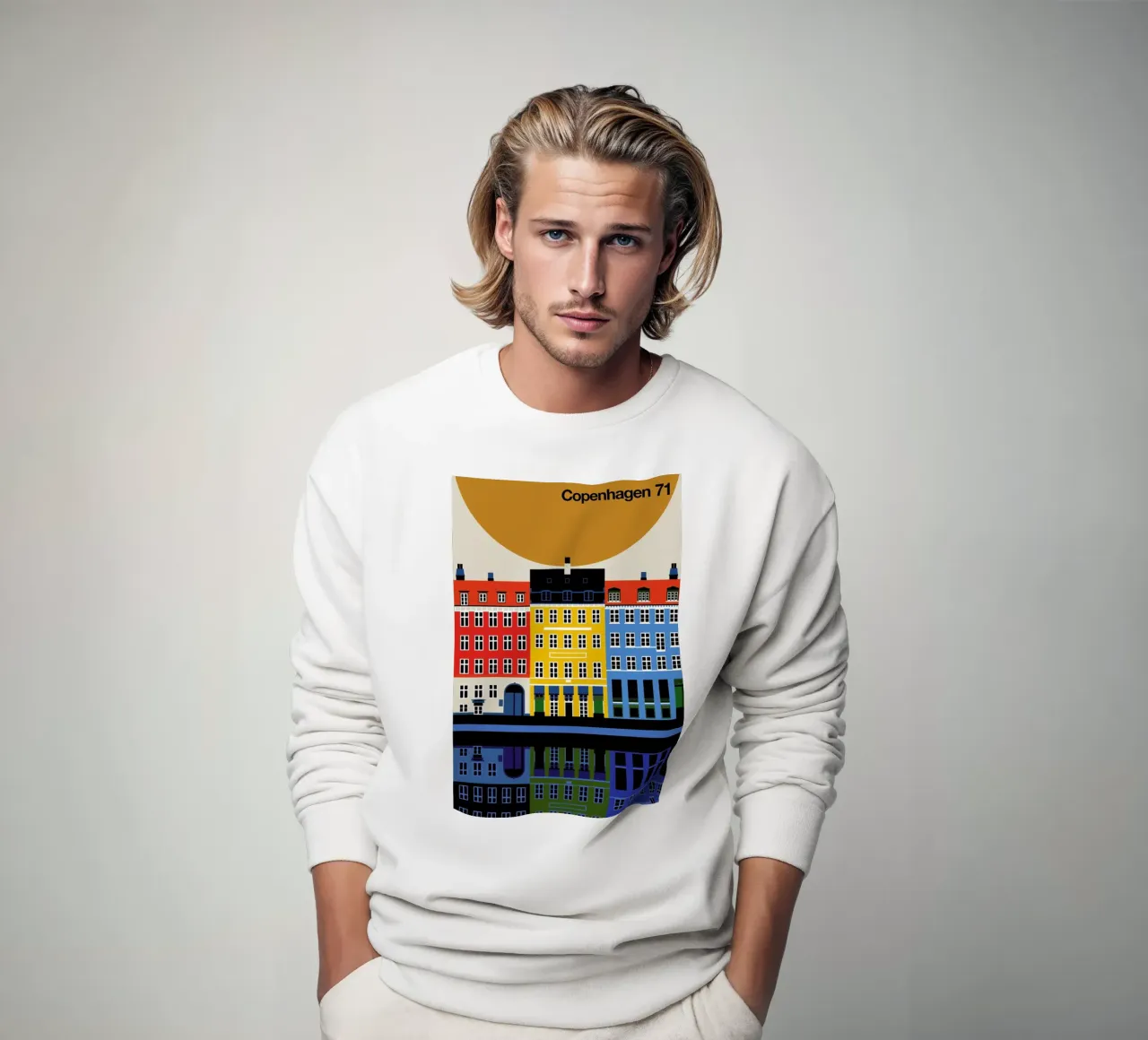 Copenaghen 71 felpa da Bo Lundberg