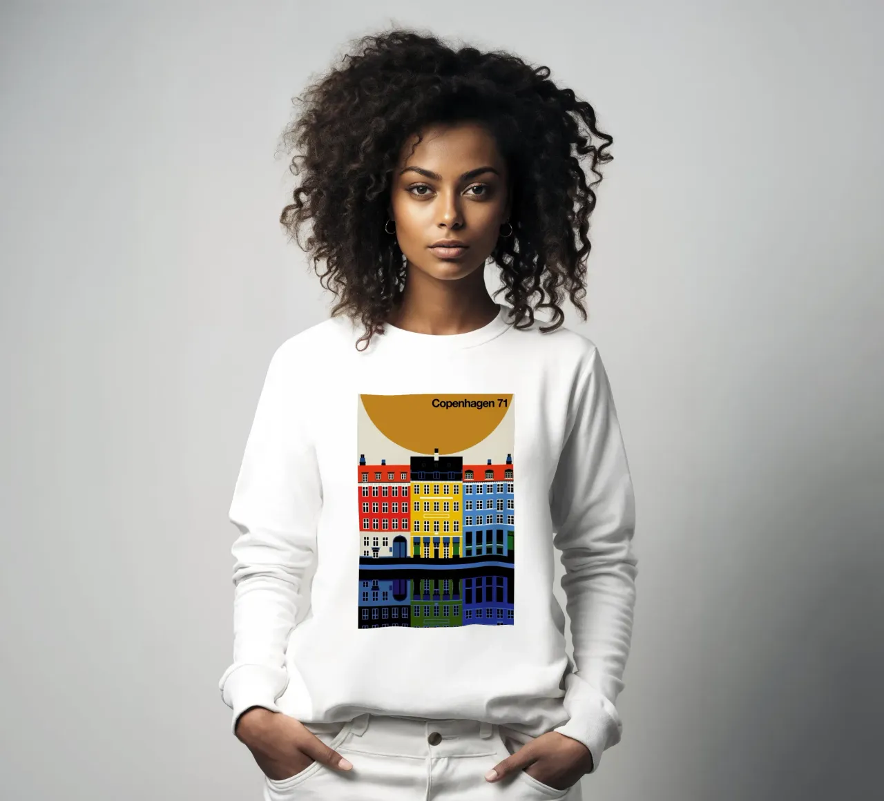 Copenhagen 71 sweatshirt by Bo Lundberg