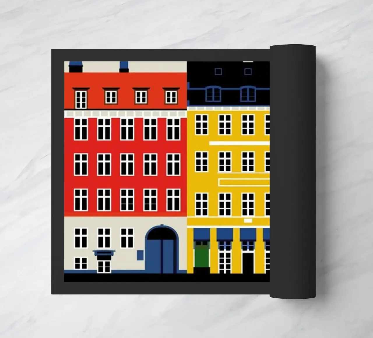 Copenhagen 71 doormat by Bo Lundberg