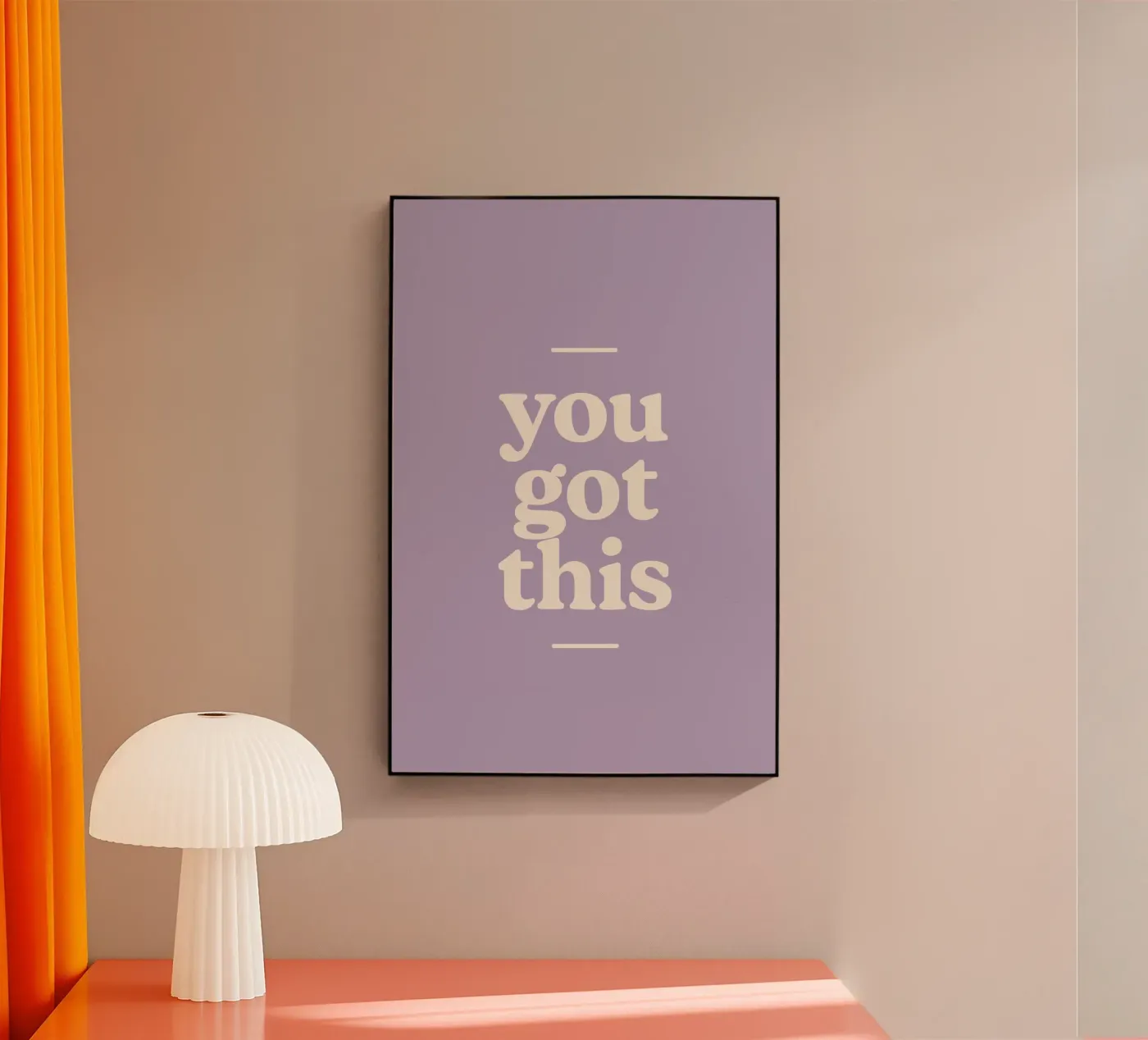 Your Got This acrylic glass by treechild