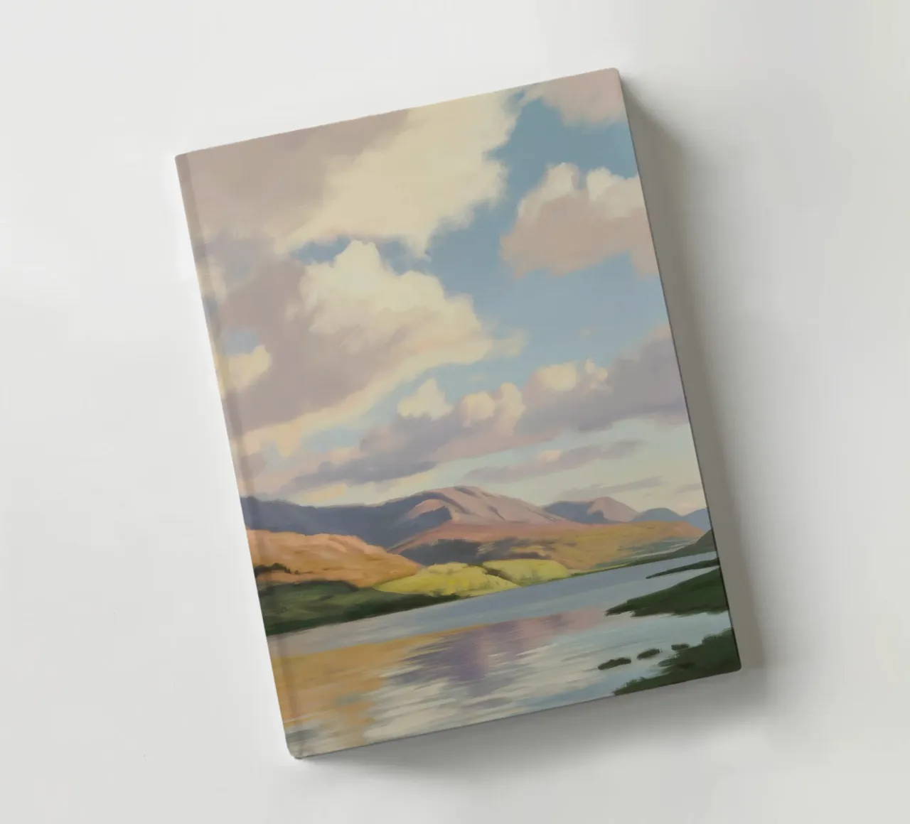 Calme de la vue éthérée carnet de notes de Infinite Chroma