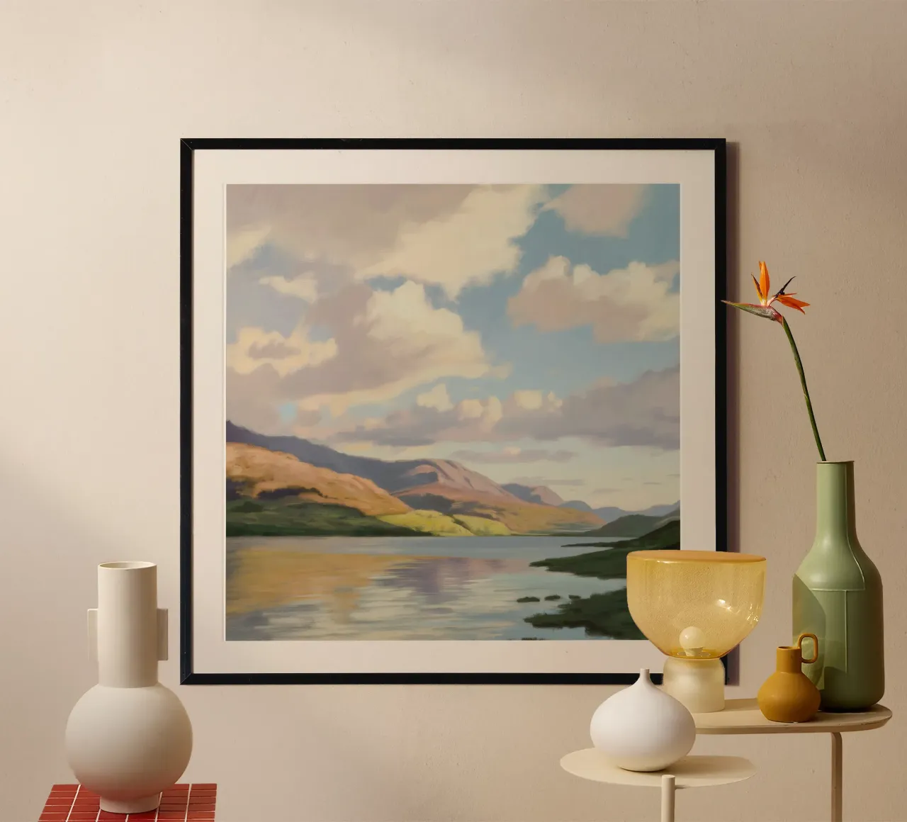 Calme de la vue éthérée hahnemühle de Infinite Chroma