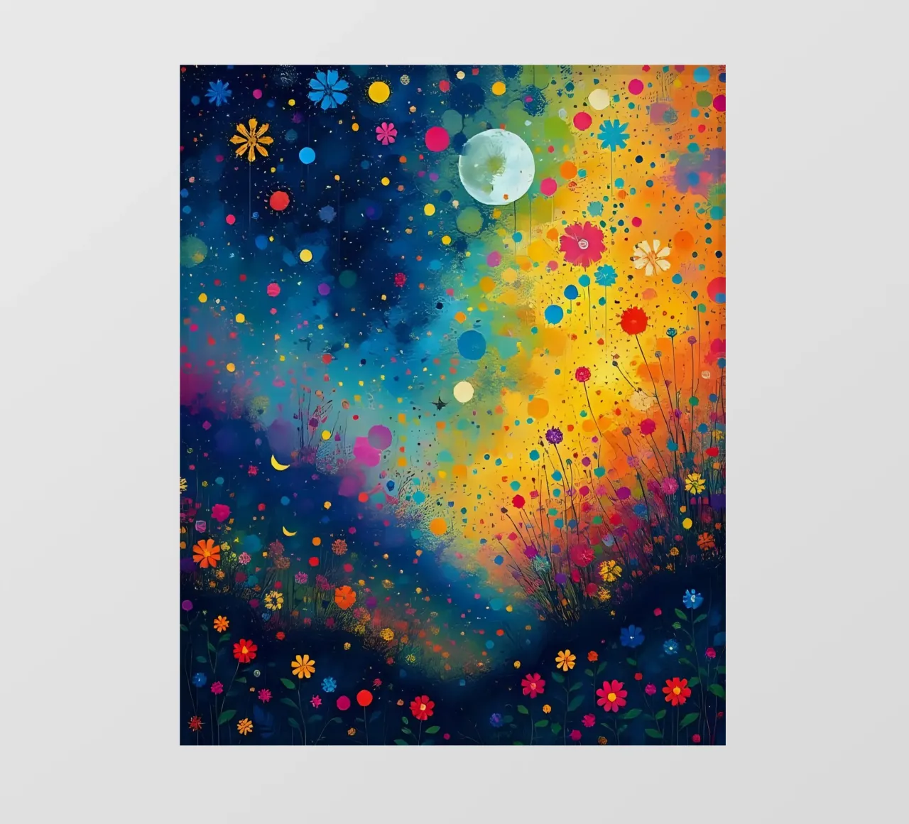 Pittura di notte_5 telo in pvc da Farb- und Blütenzauber by LK