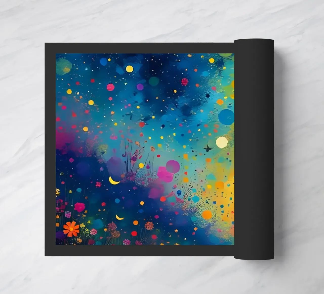 Pittura di notte_5 zerbino da Farb- und Blütenzauber by LK