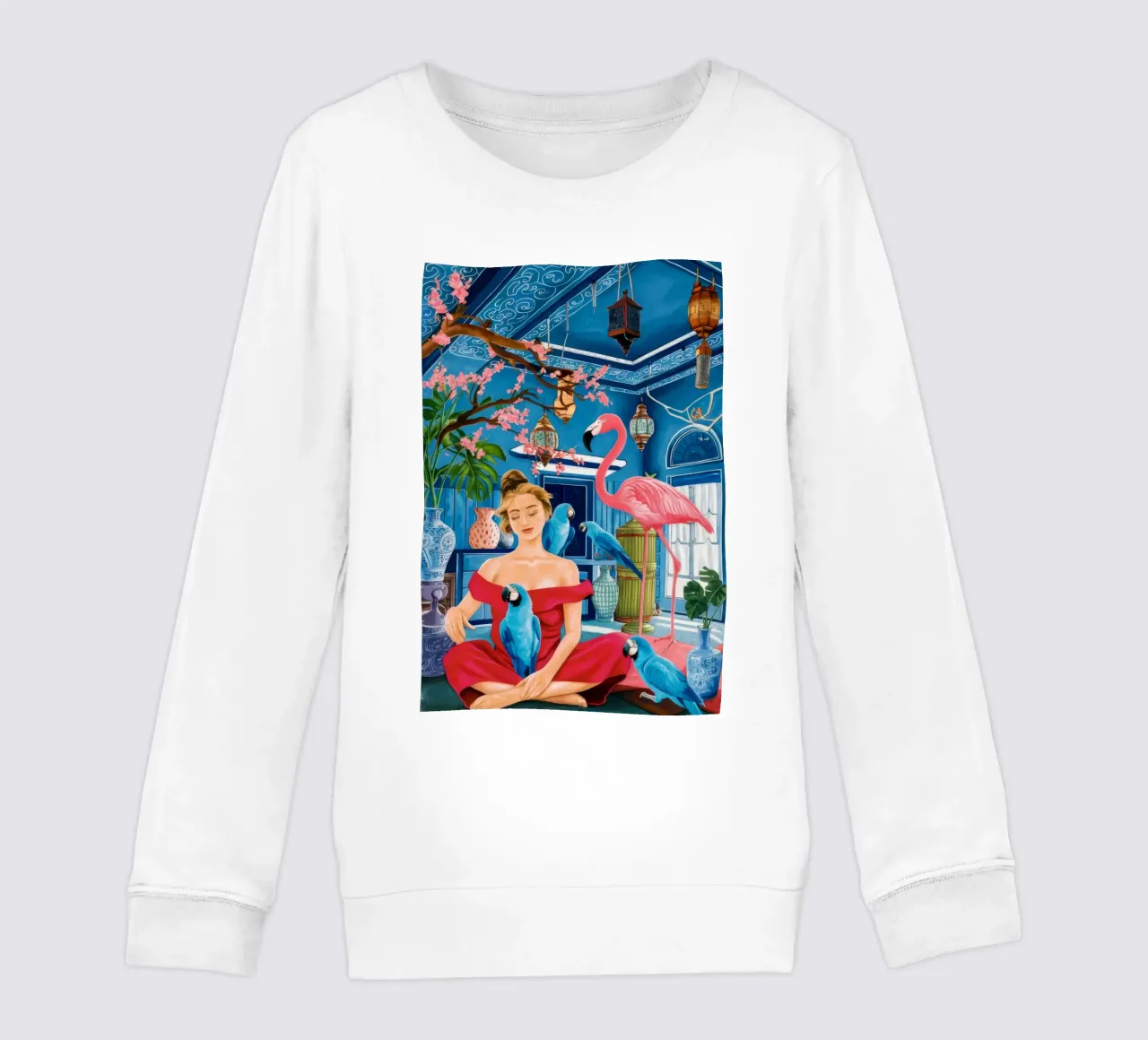 Cerulean Aviary Trance sudadera para niño de Infinite Chroma