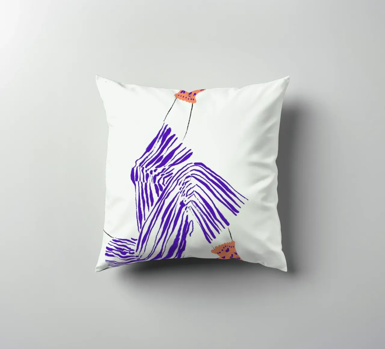 Kick Back decorative cushion by Graphite