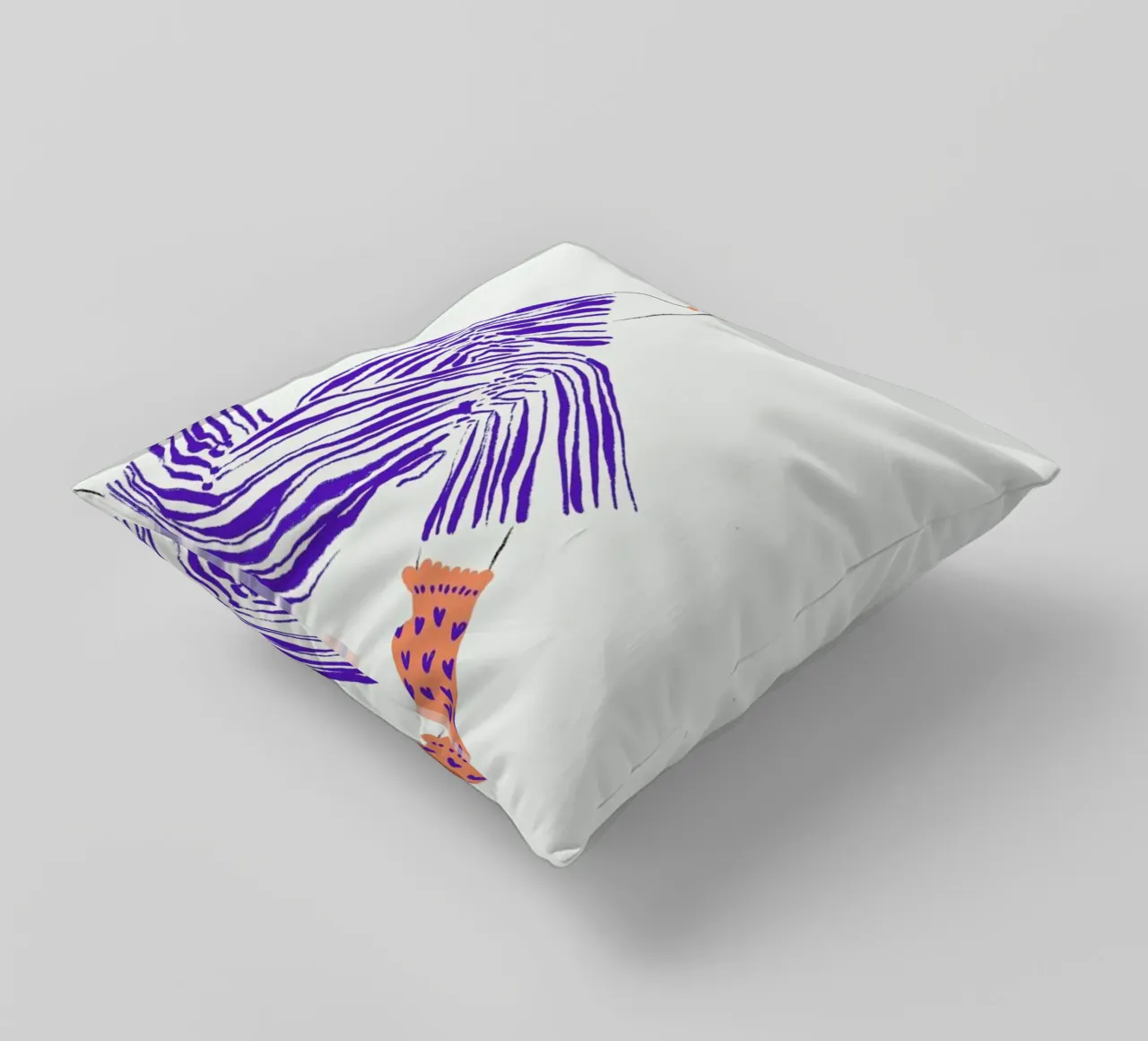 Kick Back decorative cushion by Graphite