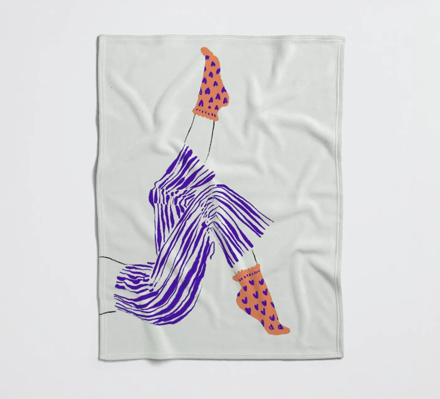 Kick Back Fleecedecke von Graphite