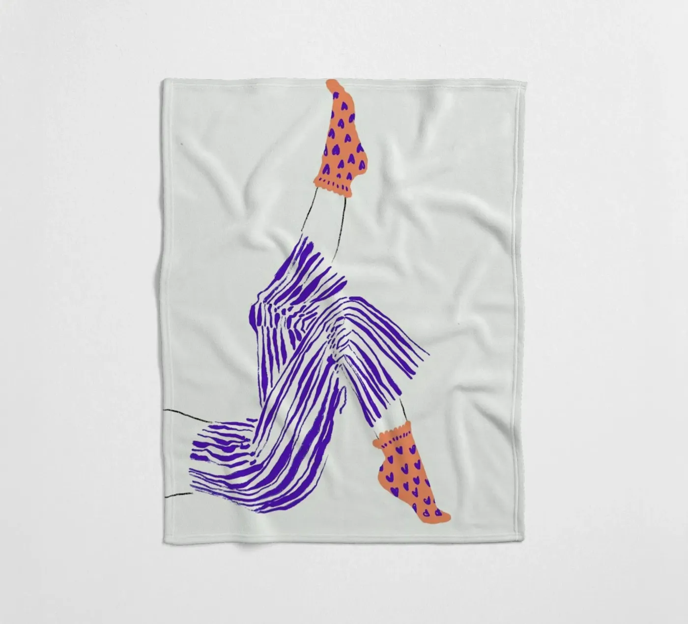 Kick Back Fleecedecke von Graphite