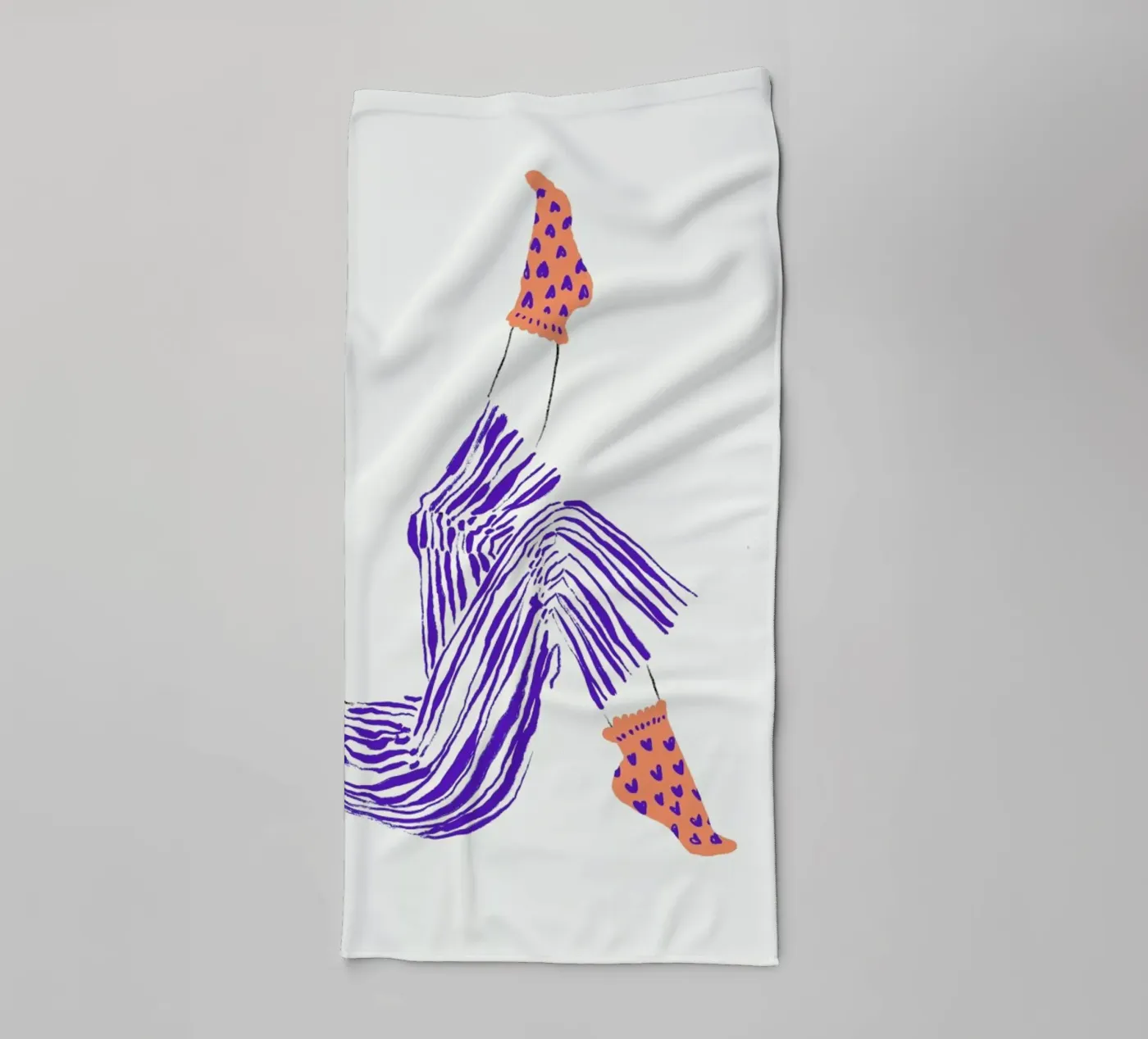Kick Back badhanddoek van Graphite