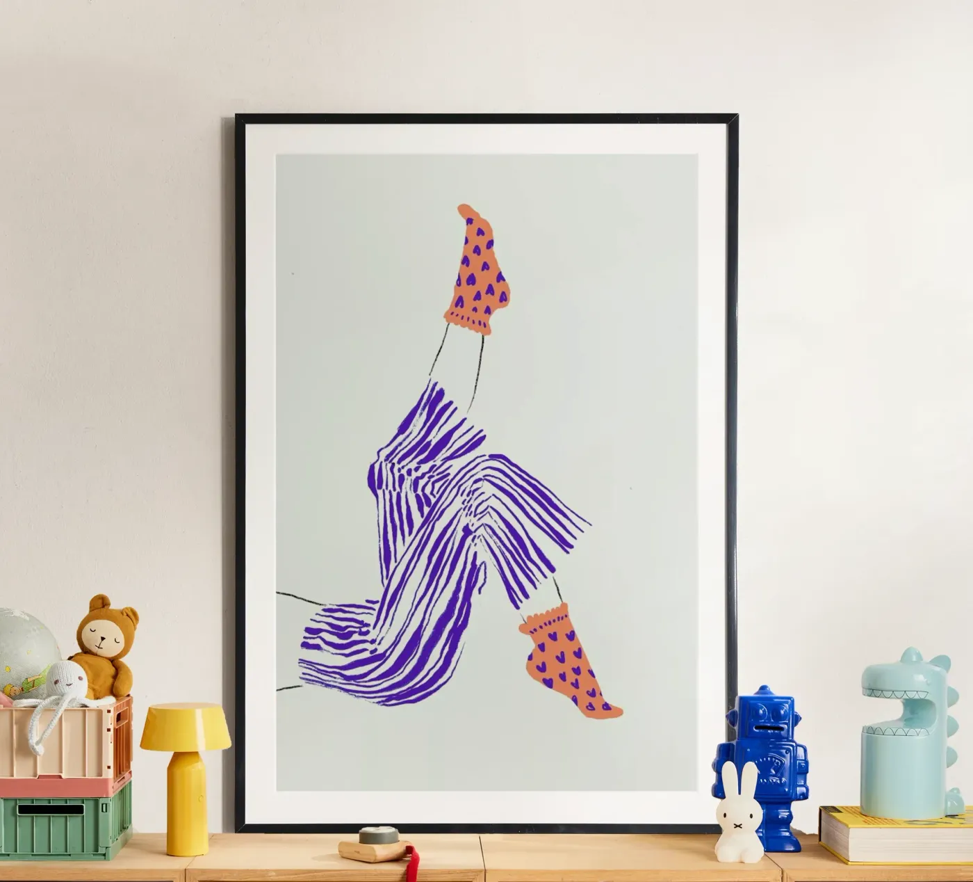 Kick Back poster van Graphite