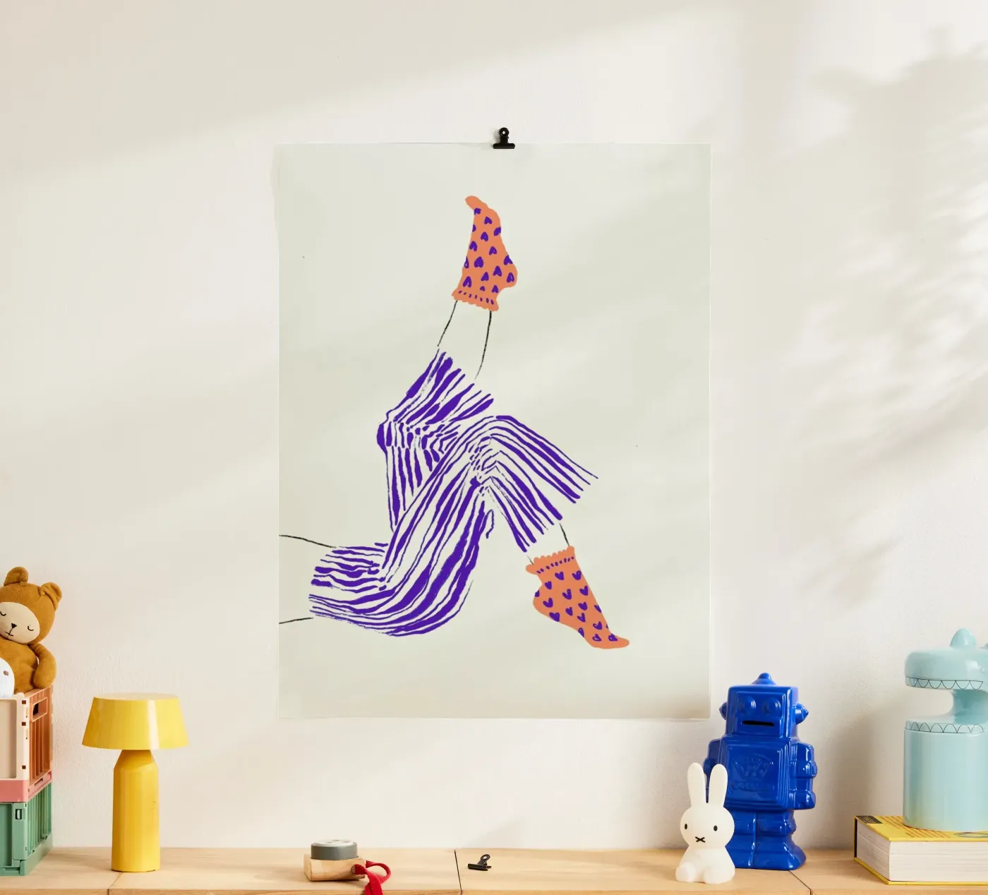 Kick Back poster van Graphite