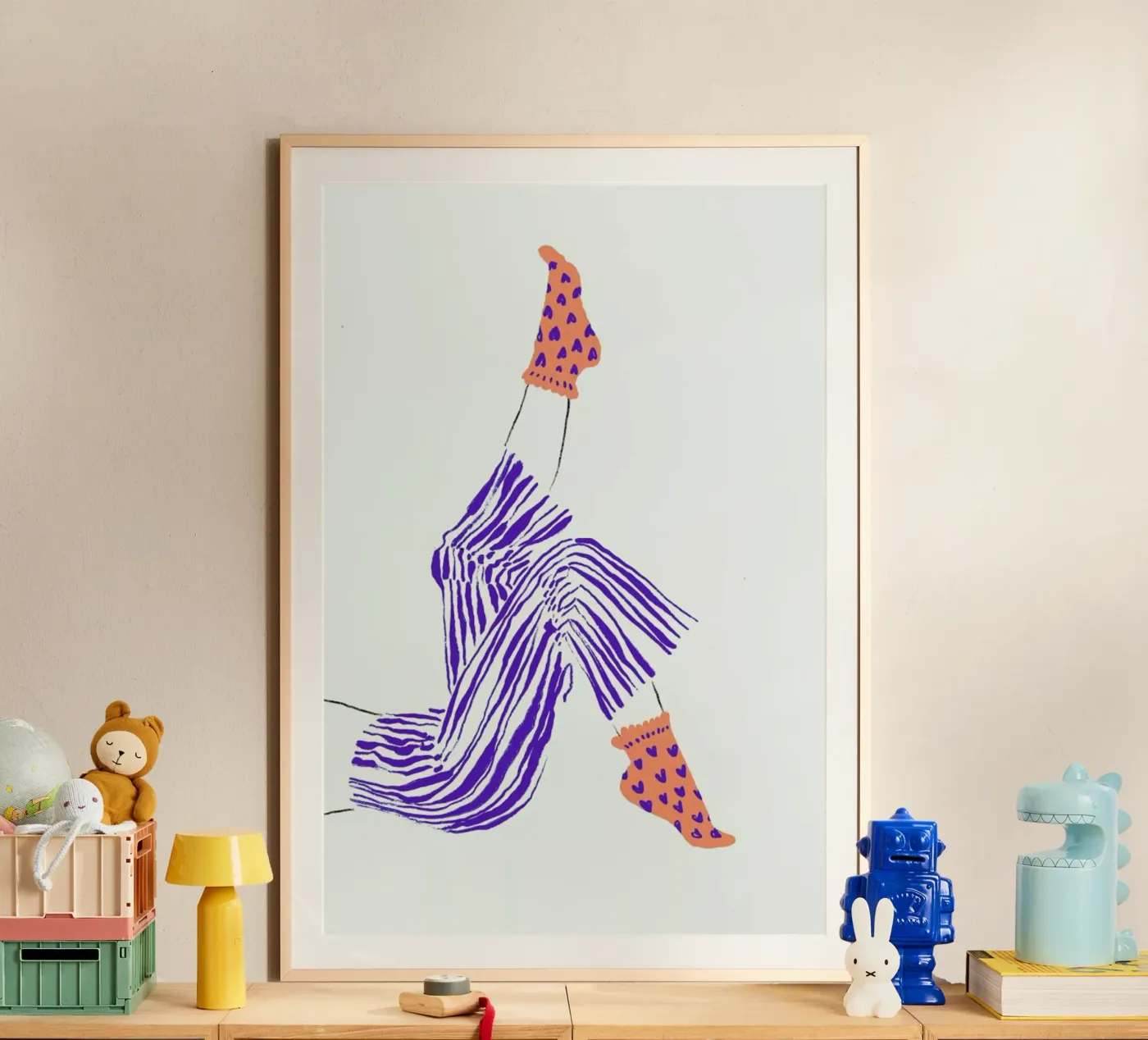 Kick Back poster van Graphite