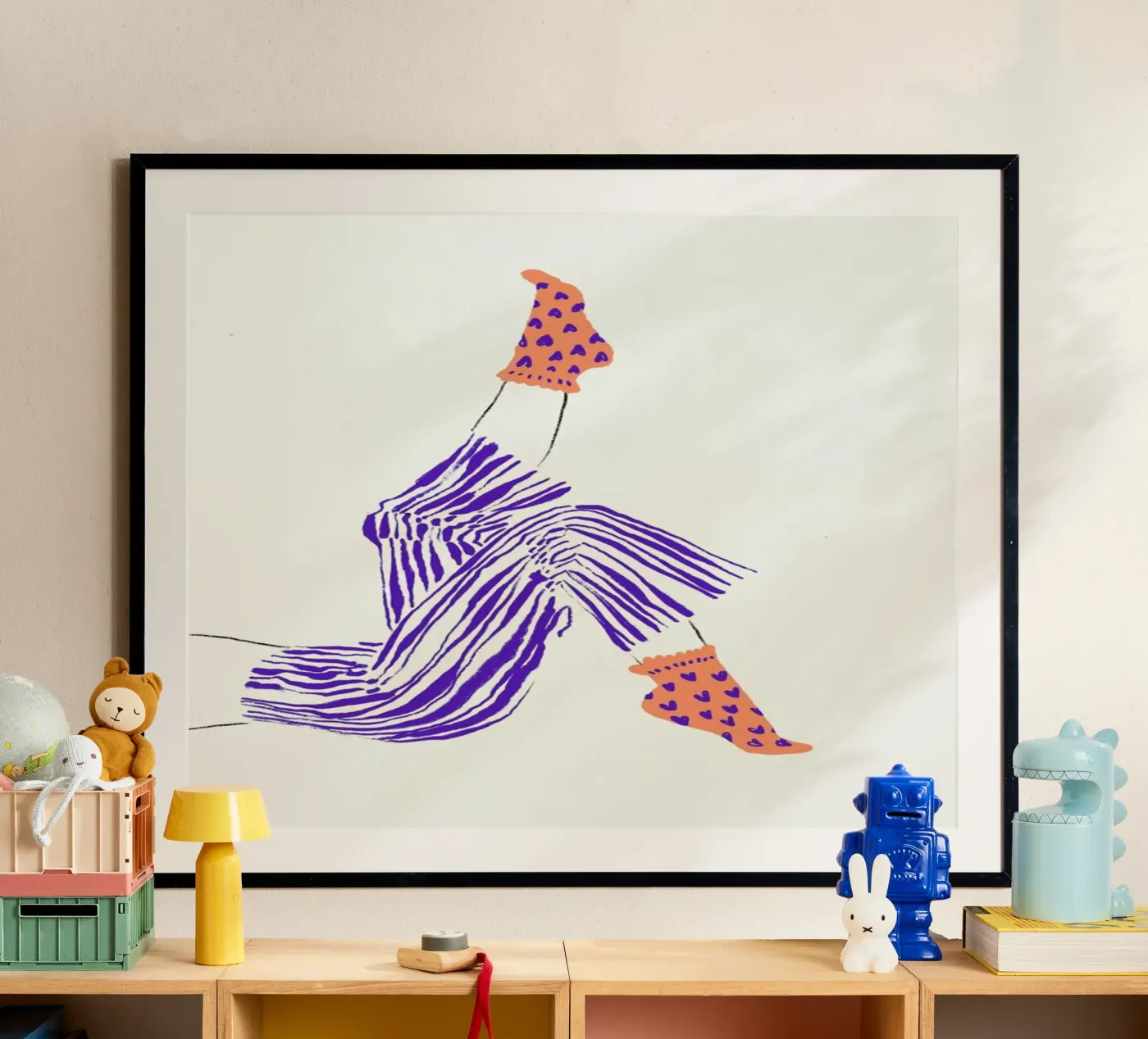 Kick Back poster van Graphite