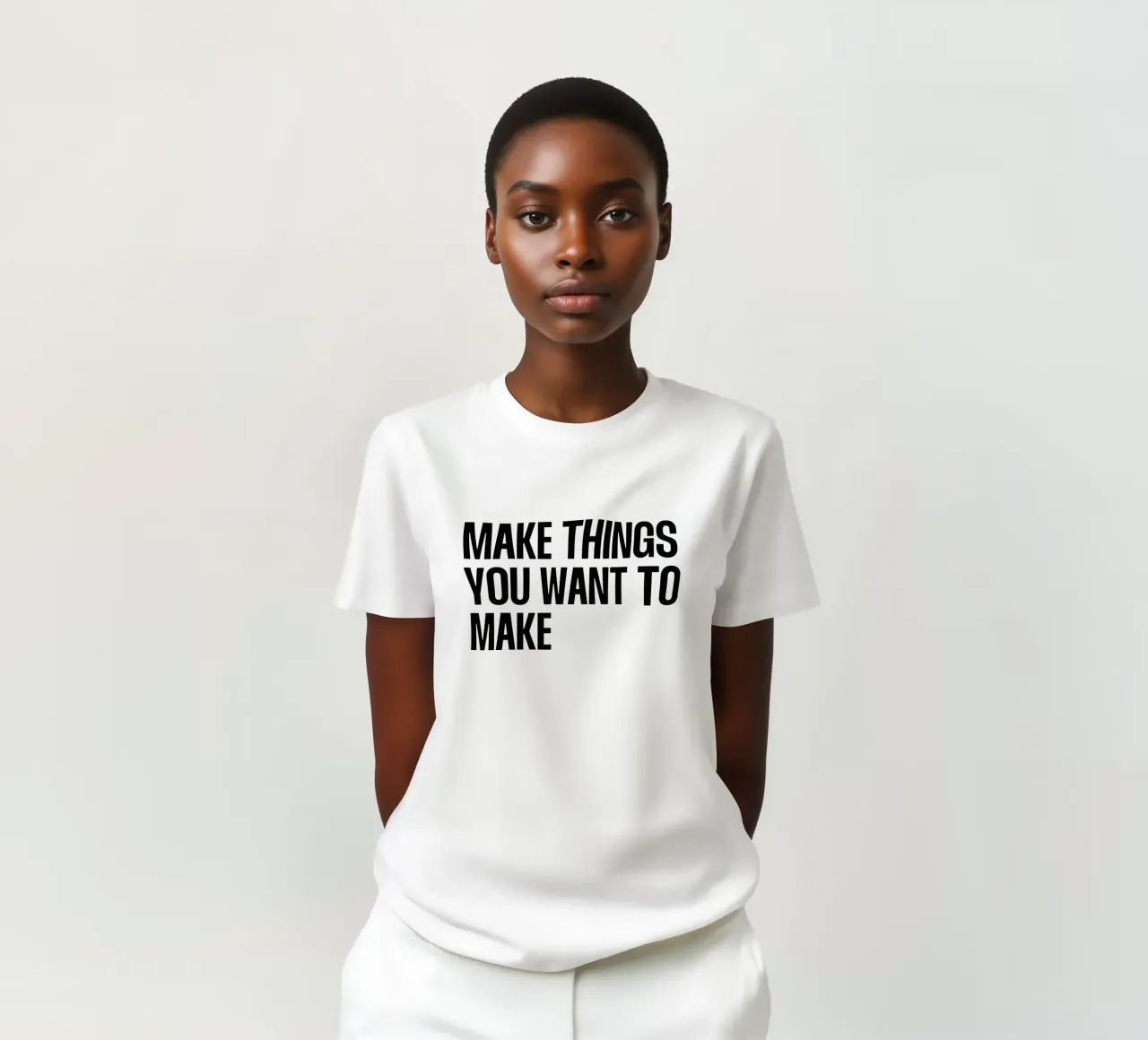 Machen Sie Dinge, die Sie machen wollen Zitat T-Shirt von Paigaam Studio