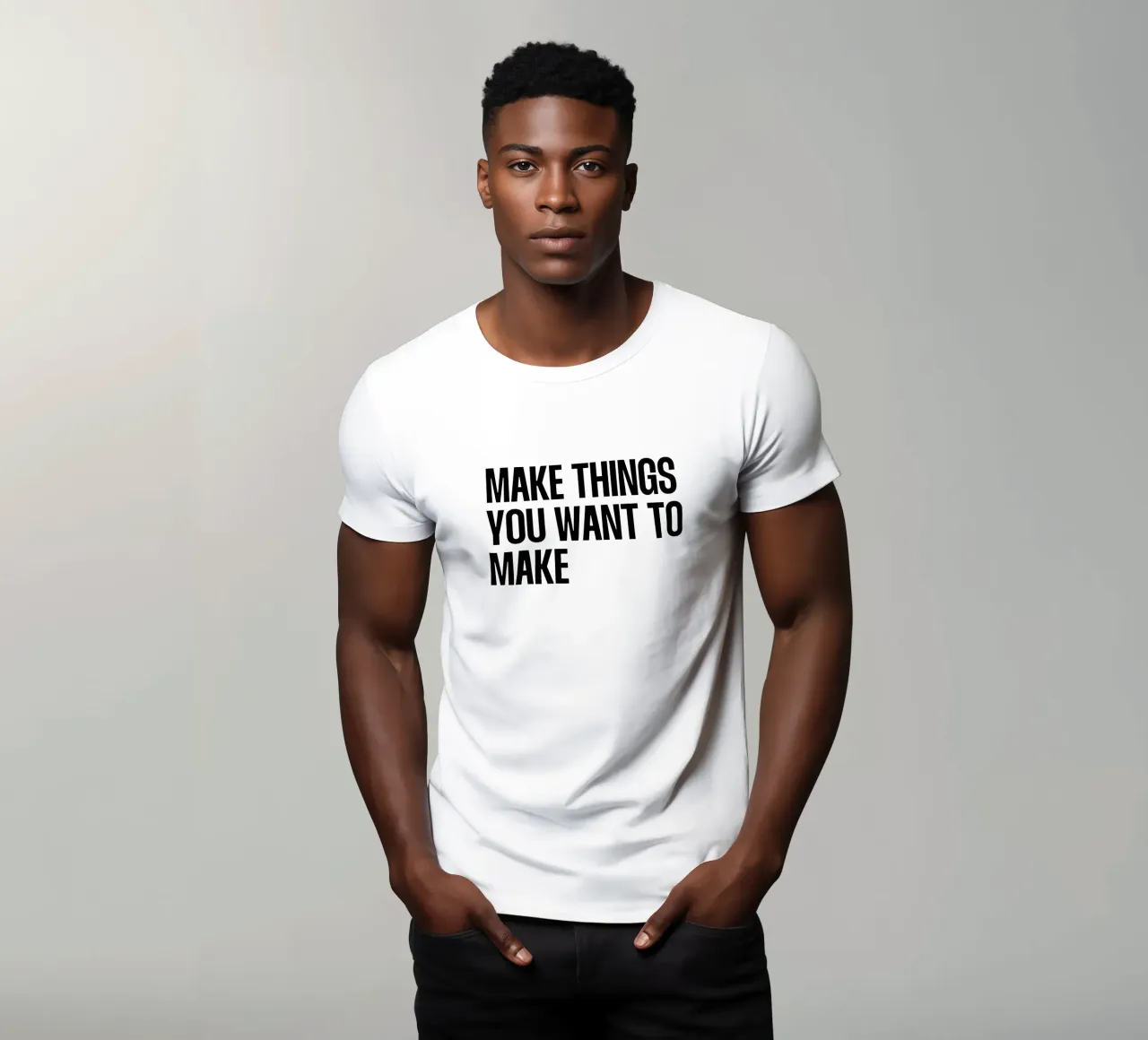 Machen Sie Dinge, die Sie machen wollen Zitat T-Shirt von Paigaam Studio