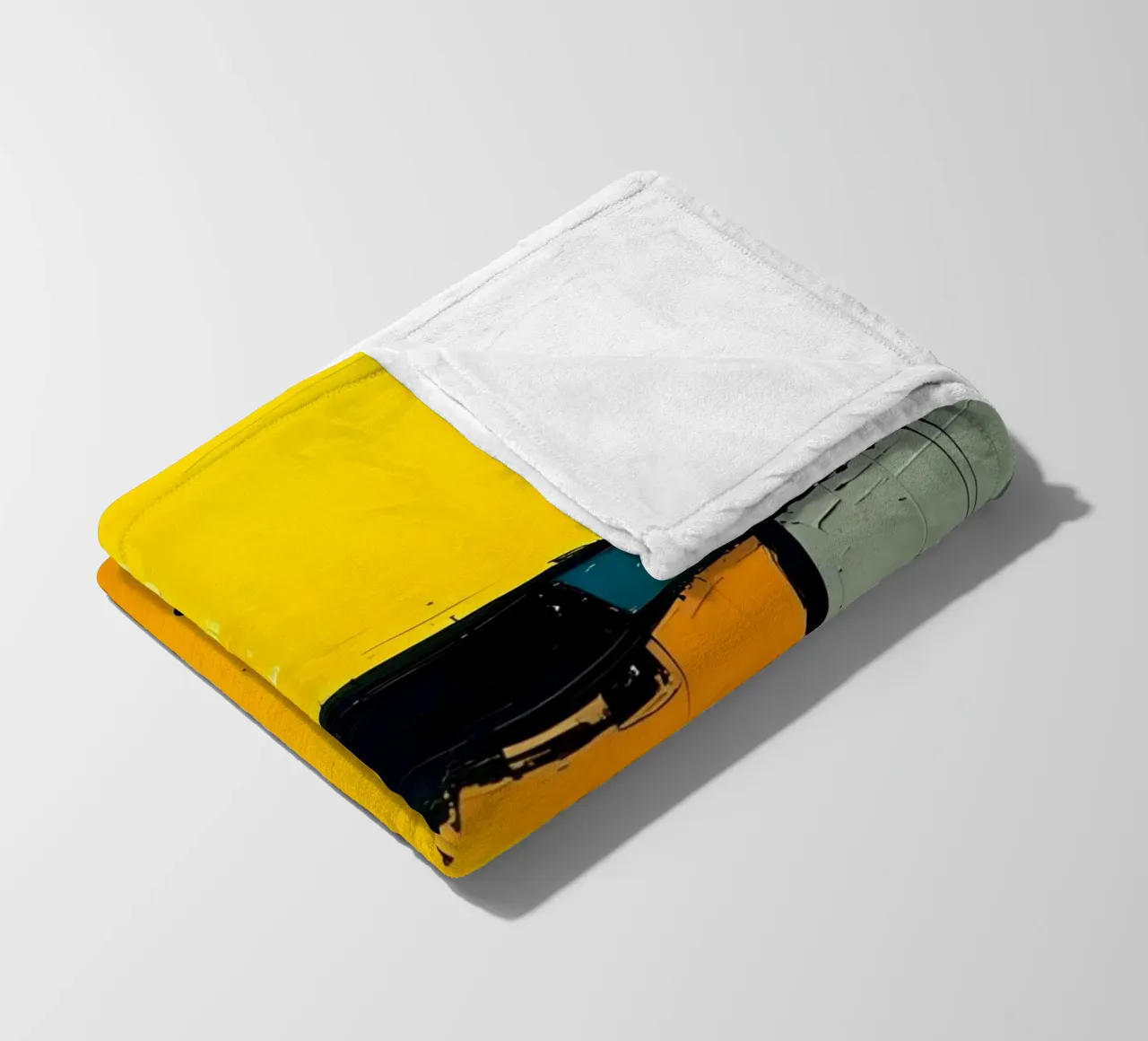 Pittura_A_1 coperta in pile da Farb- und Blütenzauber by LK