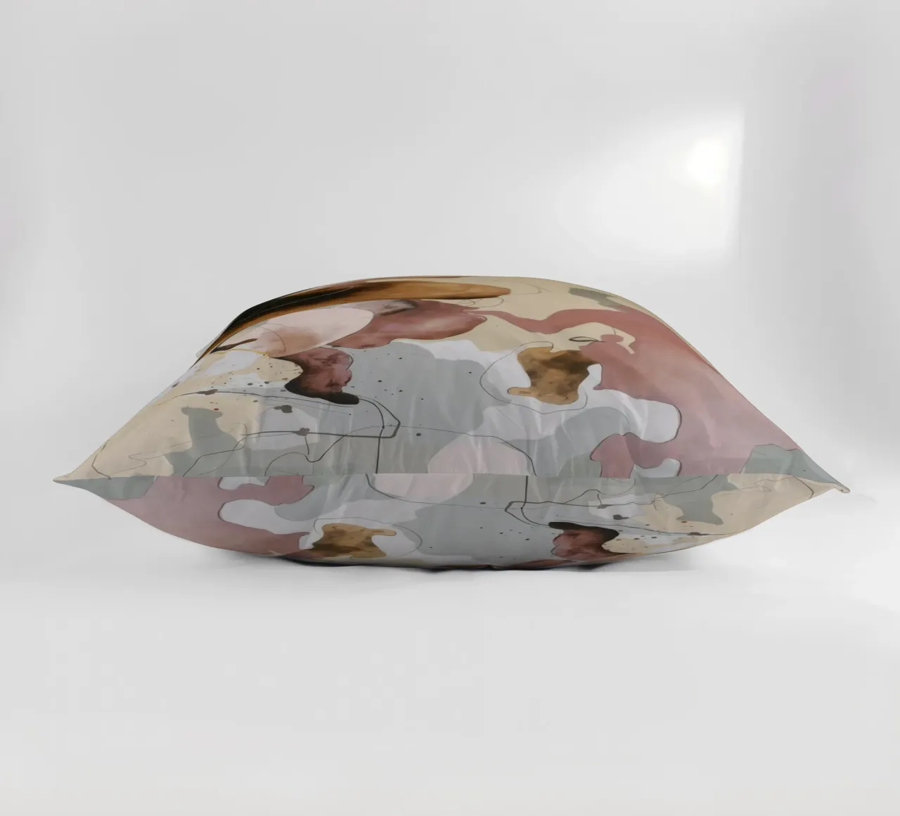 Ethereal Bloom Construct decorative cushion by Dream Spectrum