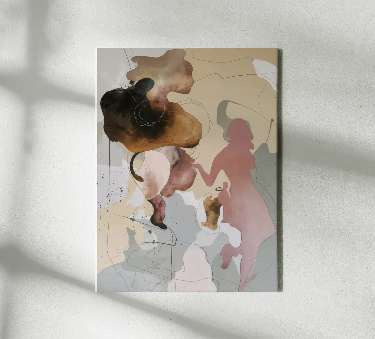 Construction d'une floraison éthérée toile avec Caisse américaine de Dream Spectrum