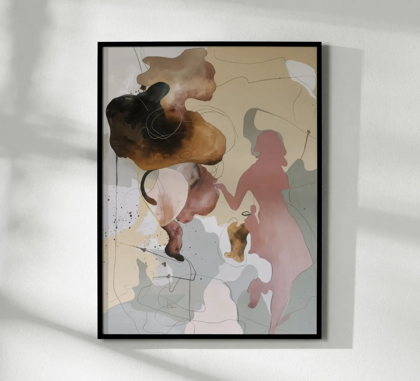 Ethereal Bloom Construct poster van Dream Spectrum