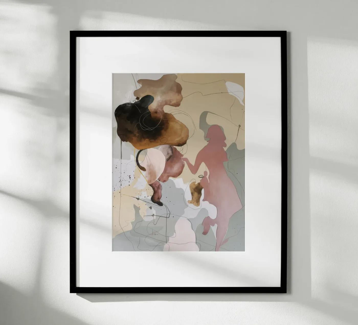 Ethereal Bloom Construct poster van Dream Spectrum