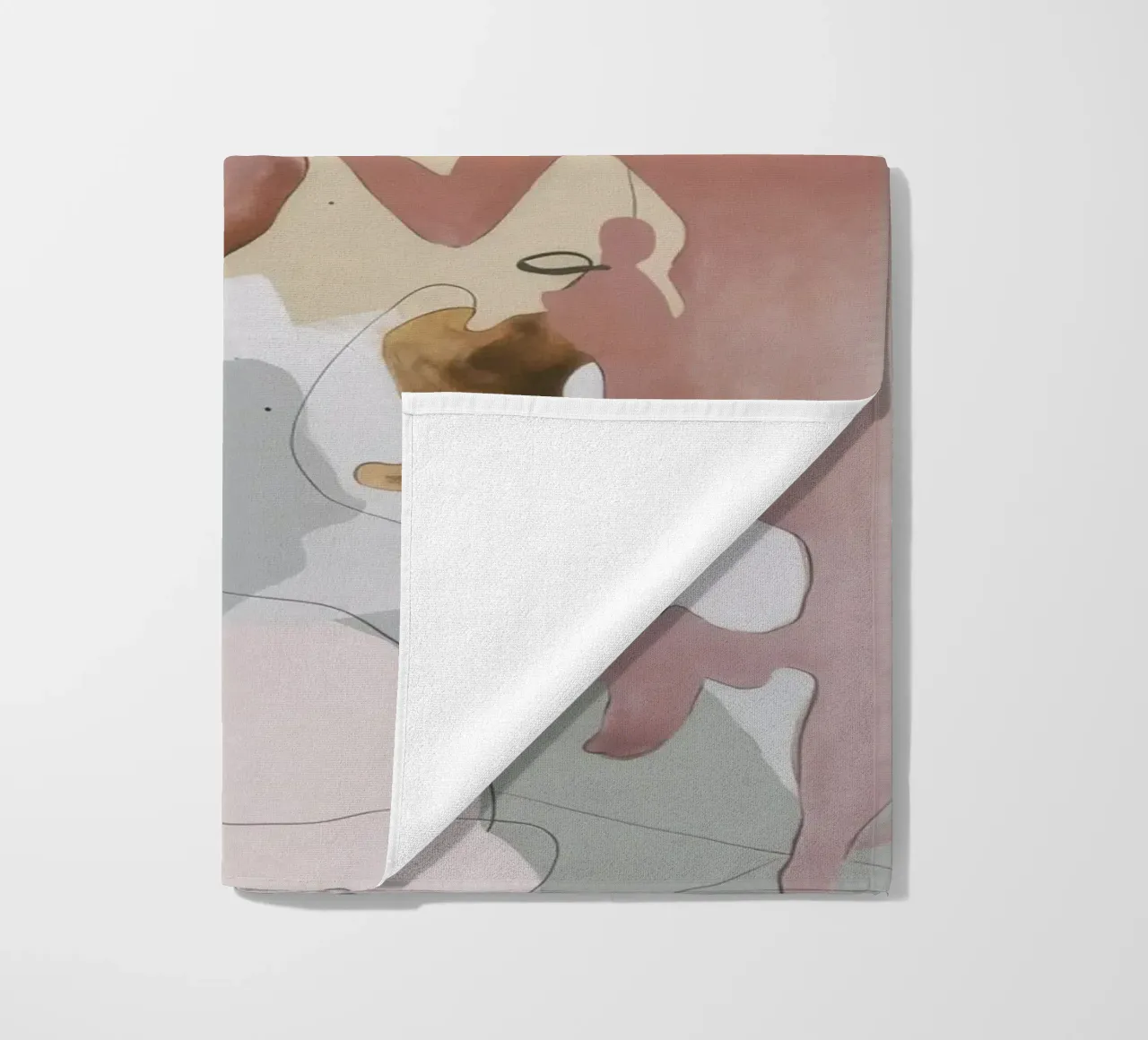 Ethereal Bloom Construct beach towel by Dream Spectrum
