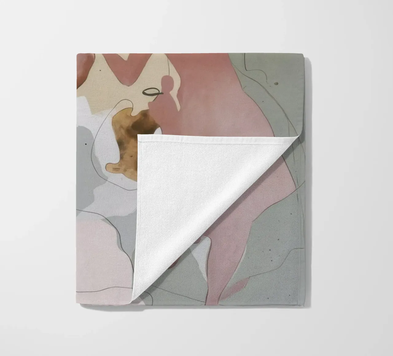 Ethereal Bloom Construct beach towel by Dream Spectrum