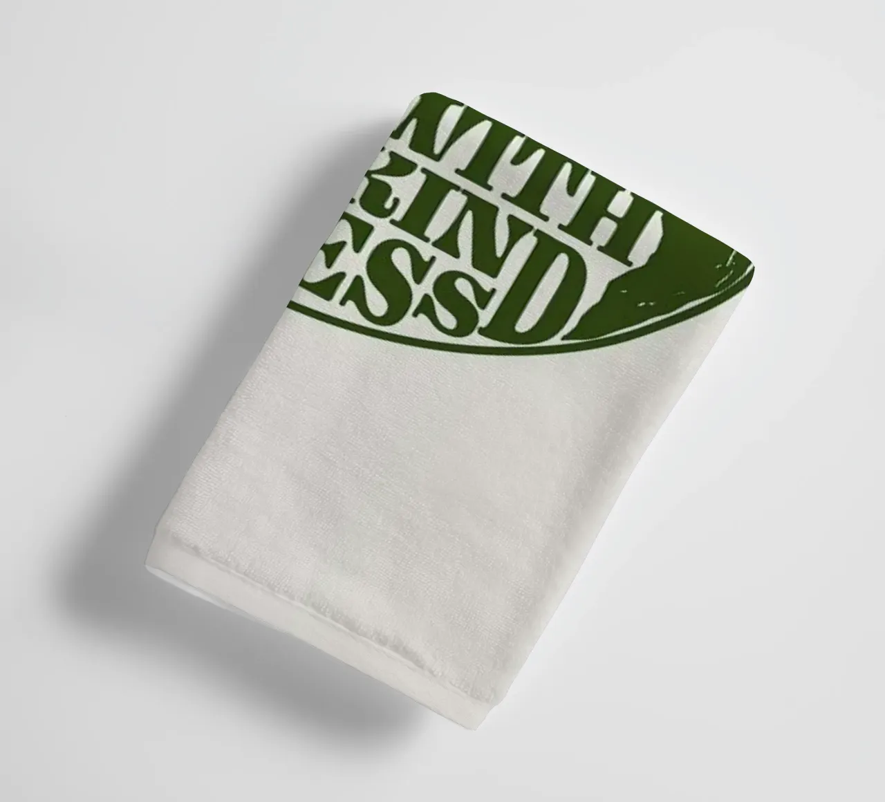 Treat Our Earth With Kindness towel by cafelab