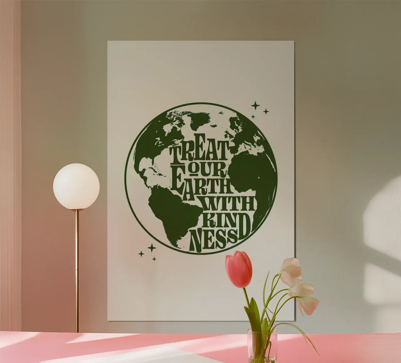 Treat Our Earth With Kindness hahnemühle by cafelab