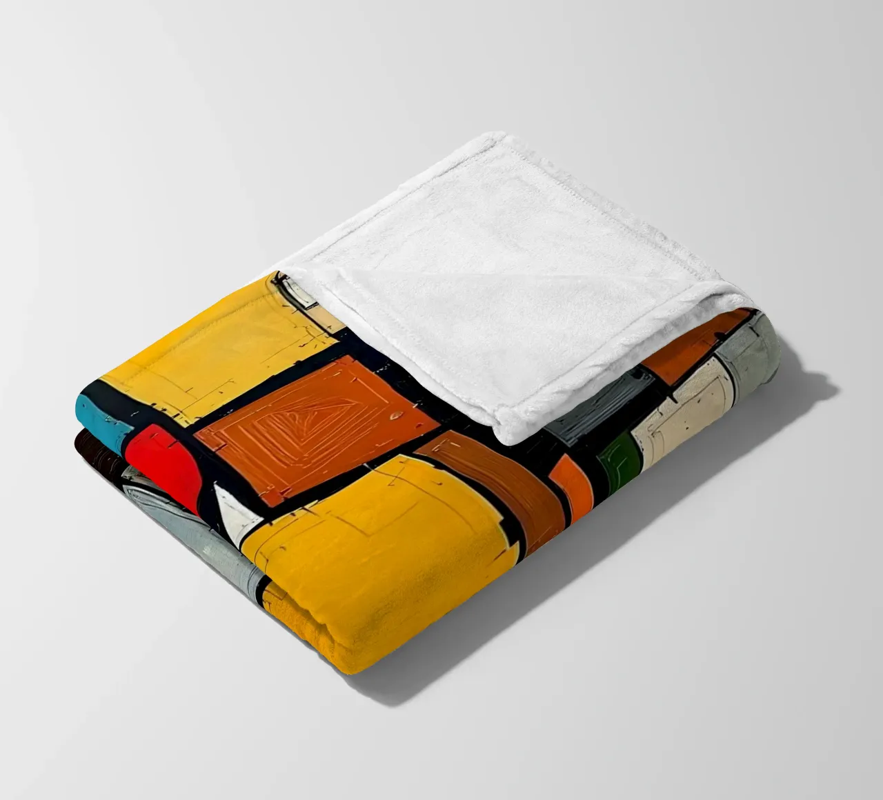 Pittura_A_3 coperta in pile da Farb- und Blütenzauber by LK