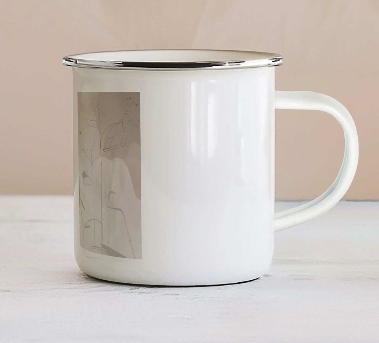 Mirage di Whispering Reed tazza in smalto da Dream Spectrum