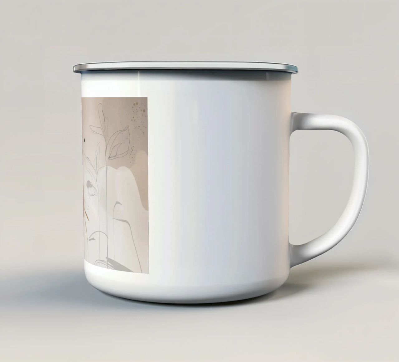 Mirage di Whispering Reed tazza in smalto da Dream Spectrum