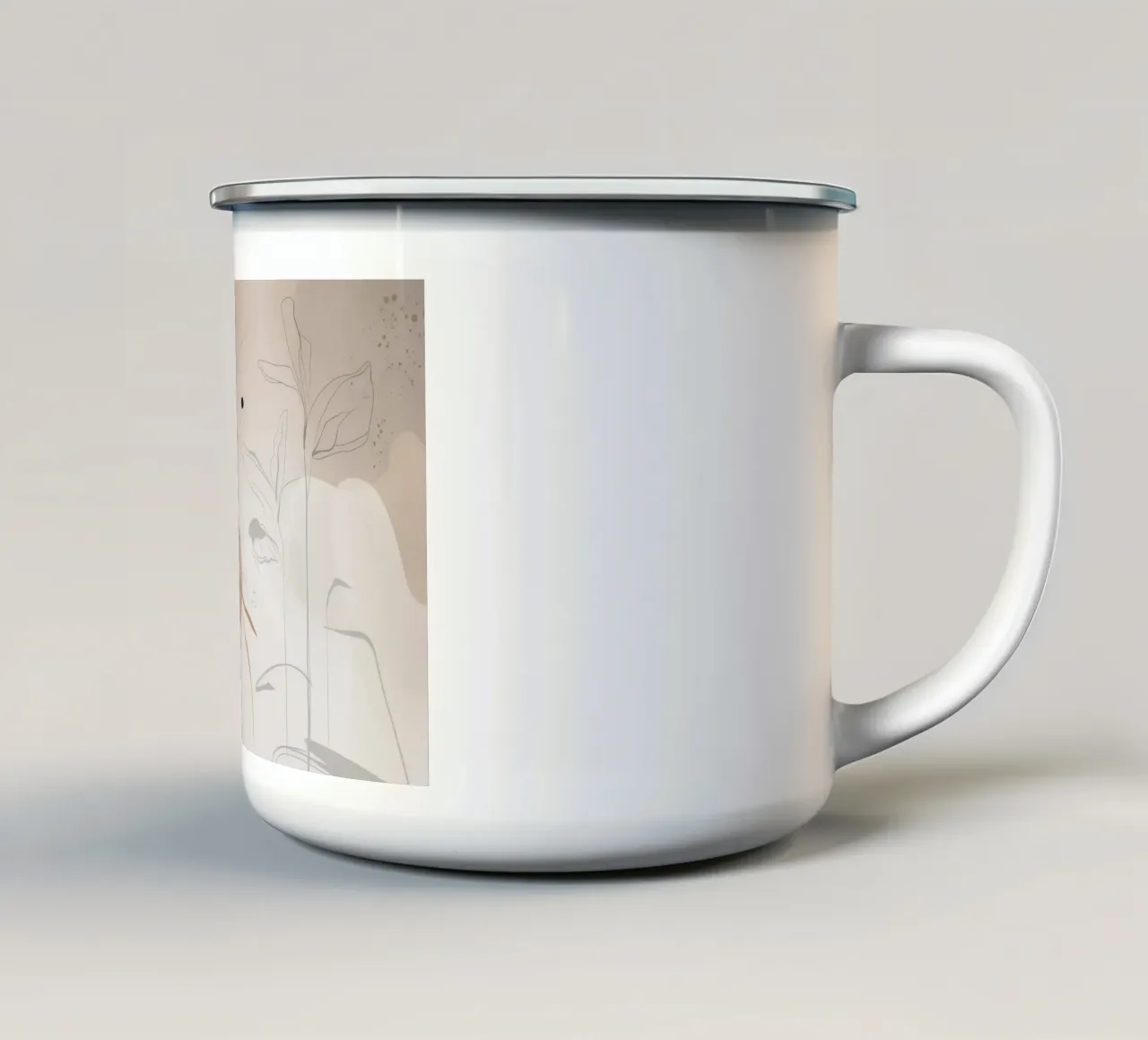 Mirage di Whispering Reed tazza in smalto da Dream Spectrum